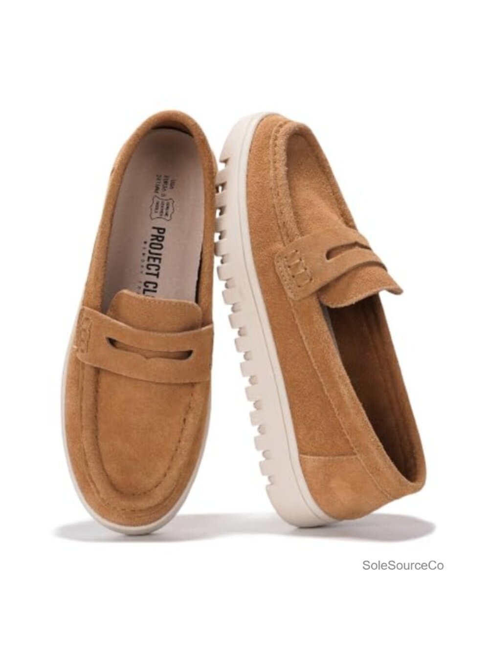 Genuine Leather Slip-On Loafers for Women Casual Mocc Comfort Shoes